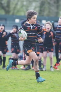 Cammy: T-Rex player of the match cheered on by his supporters