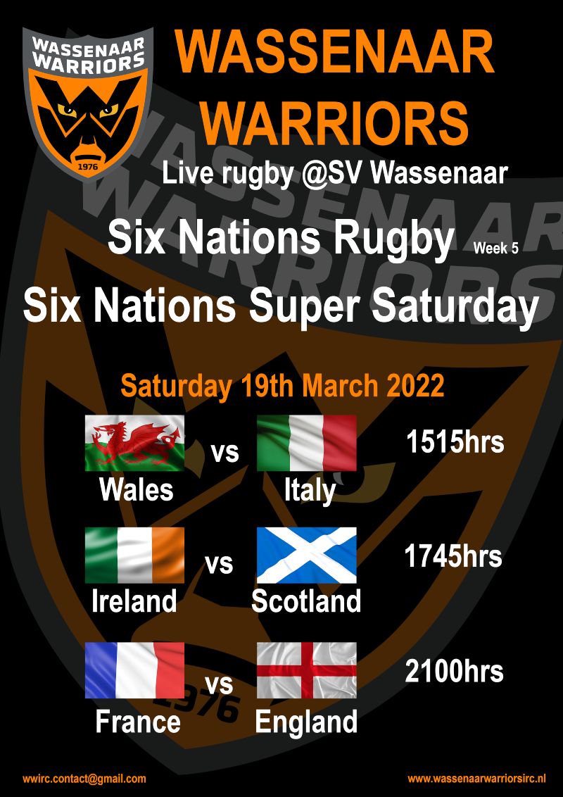 WW Six Nations Week 5-2022 WW Six Nations Week 5-2022